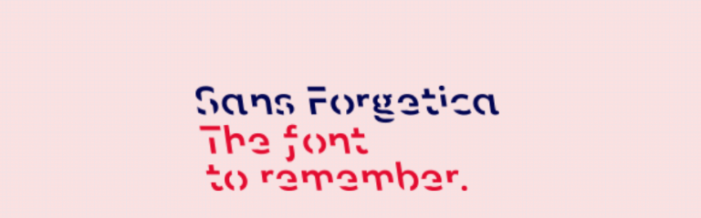 sans forgetica